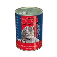 Mokra karma dla kotów - Teo Karma dla kota z wołowiną, 400 g - miniaturka - grafika 1