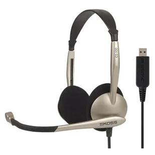 Koss CS100USB złote - Słuchawki - miniaturka - grafika 1