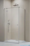 Kabiny prysznicowe - Radaway Essenza Kdj Brushed Nickel kabina 90x100cm lewa szczotkowany nikiel 1385044-91-01L/1384052-01-01 - miniaturka - grafika 1