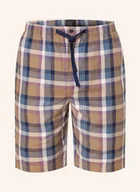 Spodenki damskie - Schiesser Szorty Do Spania Mix+Relax braun - miniaturka - grafika 1