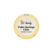 Rozświetlacze do twarzy i ciała - Lovely Palm Springs Glow Rozświetlacz i Topper 02 Flamingo - miniaturka - grafika 1