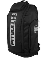 Bluzy damskie - Duży plecak treningowy PIT BULL AIRWAY HILLTOP czarno-szary (all black) - miniaturka - grafika 1