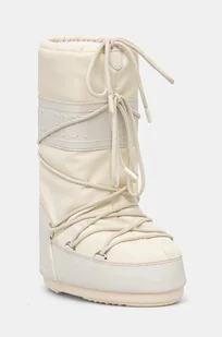 Moon Boot śniegowce MB ICON RUBBER kolor beżowy 80D1402760 L002 - Śniegowce damskie - miniaturka - grafika 1