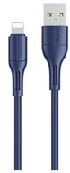 Kable USB - USAMS Kabel U68 lightning 2A Fast Charge 1m niebieski/blue SJ500USB03 (US-SJ500) - miniaturka - grafika 1