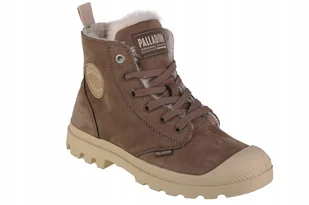 Palladium Pampa Hi Zip Wl (40) Damskie Buty Sneakers Nubuk Brązowy - Buty sportowe damskie - miniaturka - grafika 1
