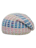 Czapki damskie - Döll Czapka beanie w kolorze niebiesko-szaro-jasnoróżowym - miniaturka - grafika 1