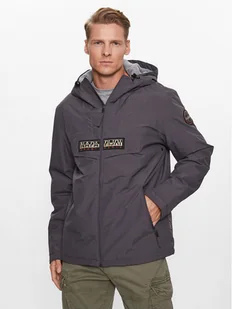 Napapijri Kurtka przejściowa Rainforest NP0A4HES Szary Regular Fit - Kurtki męskie - miniaturka - grafika 1
