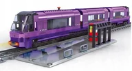Klocki - KLOCKI KONSTRUKCYJNE CITY POCIĄG ELEKTRYCZNY OSOBOWY 631 KLOCKÓW ZABAWKA - miniaturka - grafika 1