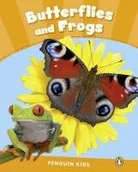 Książki do nauki języka angielskiego - Butterflies and frogs level 3 - mamy na stanie, wyślemy natychmiast - miniaturka - grafika 1