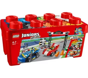 LEGO JUNIORS - Duży zestaw klocków Wyścig 10673 - Klocki - miniaturka - grafika 1