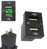 Ładowarki samochodowe - USB 5V 3,1A ŁADOWARKA MONTAŻOWA SAMOCHODOWA ZASILACZ TOYOTA i JAPOŃCZYKI - miniaturka - grafika 1