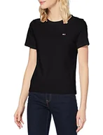 Koszulki i topy damskie - Tommy Hilfiger Damska koszulka Tjw Regular Jersey z dekoltem w kształcie litery C - miniaturka - grafika 1