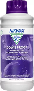 Impregnat do odzieży i sprzętu wypełnionego puchem Nikwax Down Proof 1 L - Środki do obuwia i ubrań - miniaturka - grafika 1