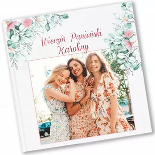 ALBUM WIECZÓR PANIEŃSKI ZE ZDJĘCIEM Z NADRUKIEM Y2 - Wesele i ślub - miniaturka - grafika 1