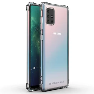 Wozinsky Anti Shock pancerne etui do Samsung Galaxy M51 przezroczysty - Etui i futerały do telefonów - miniaturka - grafika 10
