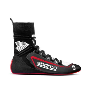 Buty wyścigowe Sparco X-LIGHT+ czarno-czerwone (FIA) - Odzież do sportów motorowych - miniaturka - grafika 1