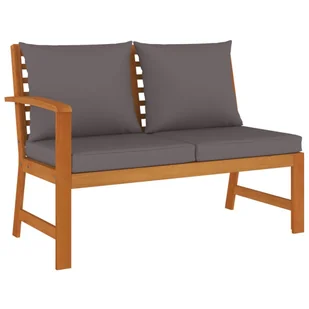 6-cz zestaw mebli ogrodowych z poduszkami, lite drewno akacjowe - Meble ogrodowe - miniaturka - grafika 5