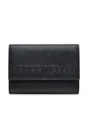 Portfele - Coccinelle Duży Portfel Damski E2 QBB 11 D6 01 Czarny - miniaturka - grafika 1