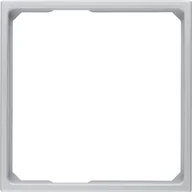 Inne akcesoria elektryczne - Pierścień adaptacyjny do płytek czołowych 50x50mm B.Kwadrat/B.7 aluminium - miniaturka - grafika 1
