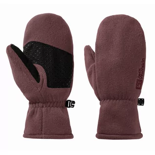 Rękawiczki dla dzieci - Dziecięce rękawiczki polarowe Jack Wolfskin FLEECE MITTEN K boysenberry - 92 - grafika 1