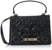 Torebki damskie - Love Moschino JC4149PP1LLA0000, Torba Ręczna Damska, Czarny, Unikalne, Czarny, Taglia unica - miniaturka - grafika 1
