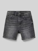 Spodnie i spodenki dla chłopców - Szorty jeansowe z 5 kieszeniami - miniaturka - grafika 1