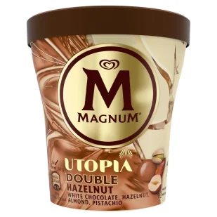 Magnum Utopia Double Hazelnut with Chocolate Hazelnut Almond Pistachio Lody 440 ml - Lody i desery lodowe - miniaturka - grafika 1