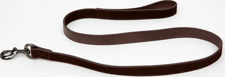 Nobleza Paw Love - Dog leash suede Large 120x2.5cm - Dark brown