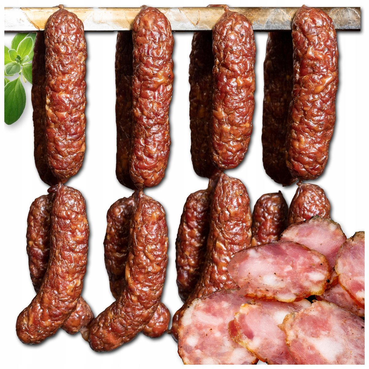 Kiełbasa biebrzańska wędzona 190 g