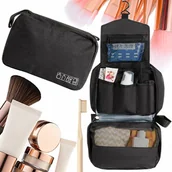 Kosmetyczki, organizery i kuferki - KOSMETYCZKA PODRÓŻNA ROZKŁADANA ORGANIZER MĘSKA DAMSKA wisząca z haczykiem - miniaturka - grafika 1