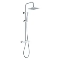 Zestawy prysznicowe - Invena baterie Deszczownica Svart z baterią termostatyczną chrom AU-85-001 AU-85-001 - miniaturka - grafika 1