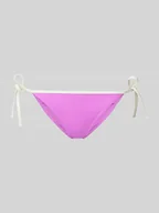 Stroje kąpielowe - Figi bikini z bocznym wiązaniem - miniaturka - grafika 1