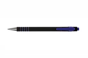 długopis automatyczny q-connect lambda, 0,7mm, niebieski - Długopisy - miniaturka - grafika 1