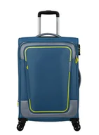 Walizki - Walizka średnia American Tourister Pulsonic - coronet blue - miniaturka - grafika 1