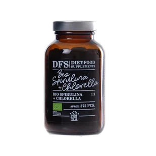 Diet Food Diet Food Bio chlorella + spirulina 375 tabl. - Suplementy naturalne - miniaturka - grafika 3