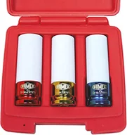 Narzędzia samochodowe - Famex wkładki specjalne do śrub do kół, napęd 12,5 mm (1/2 cala), 3-częściowy - miniaturka - grafika 1