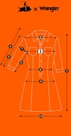 Sukienki - Wrangler DENIM SHIRT DRESS Frost BLUE DżINS sukienka jeansowa L - miniaturka - grafika 1