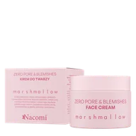 Kremy do twarzy - NACOMI Zero Pore &amp; Blemishes Krem Do Twarzy Z Kwasem Salicylowym Marshmallow 40ml - miniaturka - grafika 1