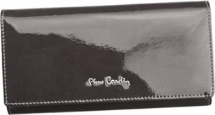 Pierre Cardin Lakierowany, poziomy portfel damski ze skóry naturalnej - Portfele - miniaturka - grafika 1
