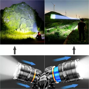 Latarka czołowa Alogy LED HeadLamp - Latarki - miniaturka - grafika 3