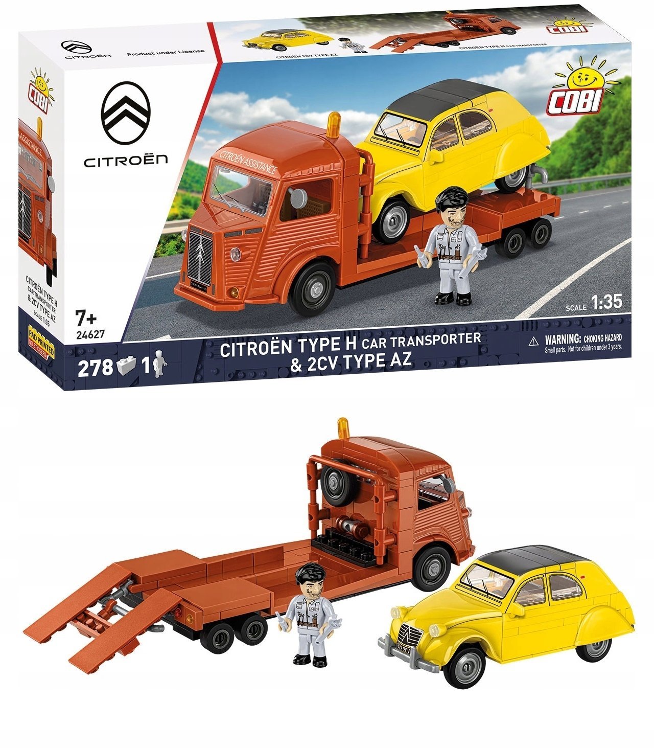 Cobi COBI Citroen Transporter+2CV T.AZ 278kl 24627