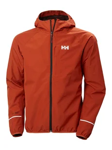 Helly Hansen Kurtka funkcyjna "Fast" w kolorze pomarańczowym - Kurtki i kamizelki sportowe męskie - miniaturka - grafika 1