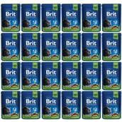 Mokra karma dla kotów - Brit Premium Cat Pouches Chicken Slices for Sterilised 24 x 100 g - miniaturka - grafika 1