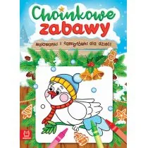 Choinkowe zabawy Malowanki i łamigłówki dla dzieci - Książki edukacyjne - miniaturka - grafika 2