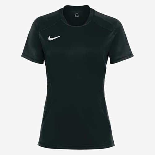 NIKE Damska koszulka treningowa z krótkim rękawem - czarna