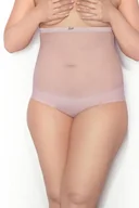 Majtki damskie - Figi Glam różowe plus - miniaturka - grafika 1