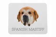 Podkładki pod mysz - Mastif Hiszpański geometryczny Podkładka pod mysz - miniaturka - grafika 1