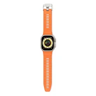Akcesoria do smartwatchy - Decoded Ultra Traction - Silikonowy Pasek Do Apple Watch 1/2/3/4/5/6/7/8/9/Se/Ultra 49/45/44/42 Mm Gen 1-9 - Se (Apricot) - miniaturka - grafika 1