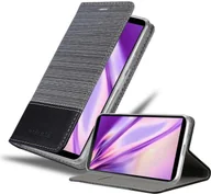Etui i futerały do telefonów - Etui ochronne Cadorabo do Sony Xperia 10 II w kolorze szarym etui na telefon komórkowy pokrowiec na książkę - miniaturka - grafika 1
