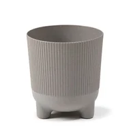 Donice - Osłonka ARIA 140 eco wood jumper 15,3 cm szary - miniaturka - grafika 1